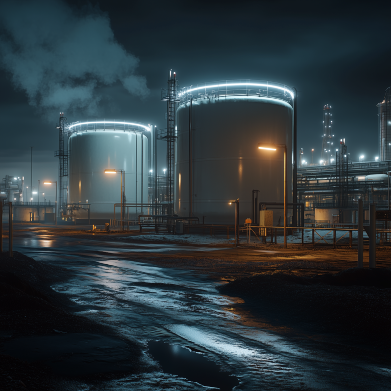 oil and gas tank