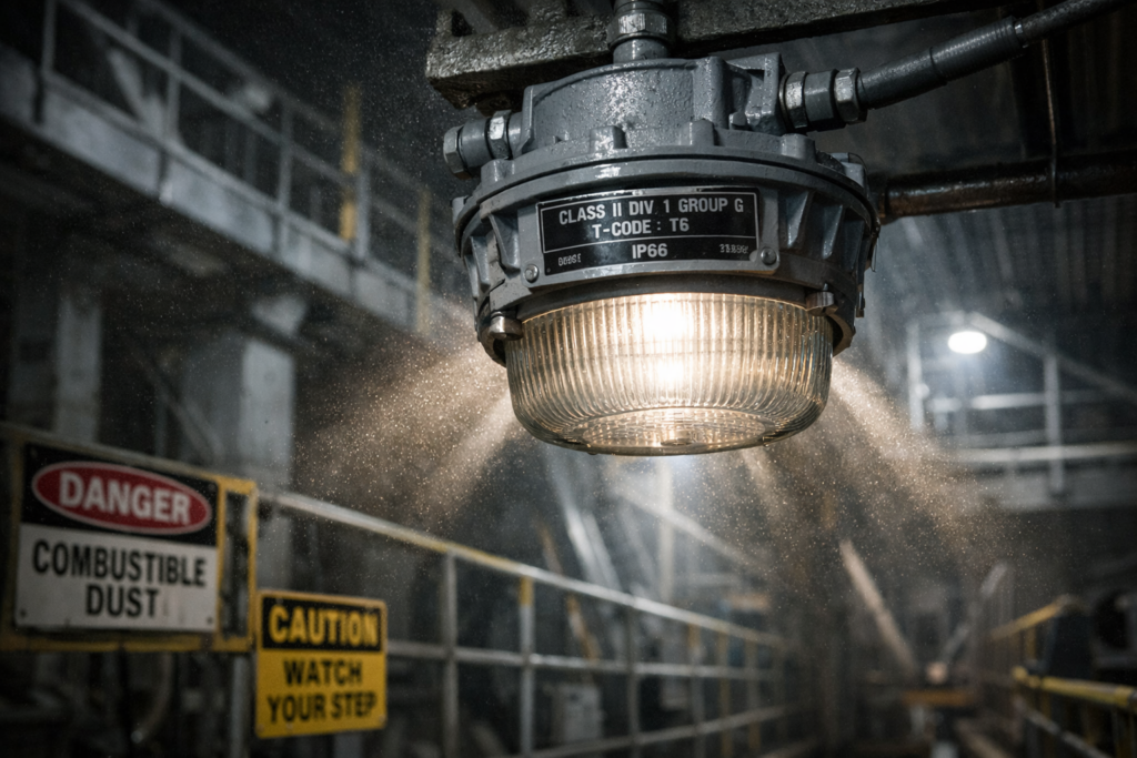 Safer Grain Sites: Lighting That Stops Dust Explosions